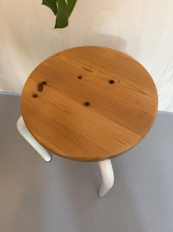 Sgabello vintage IKEA “Jerry” di Karin Mobring – Sgabelli, Metal, Wood (photo 4 of 6)
