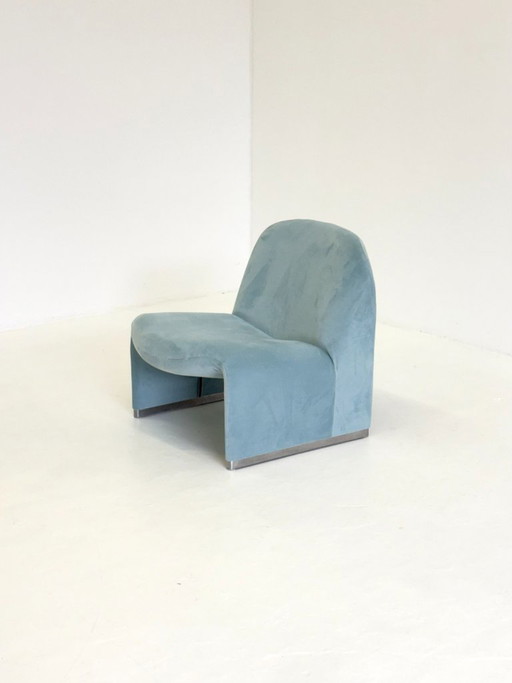 Anonima Castelli Alky Fauteuil en Velours Bleu Bébé – Textile (photo 2 of 14)