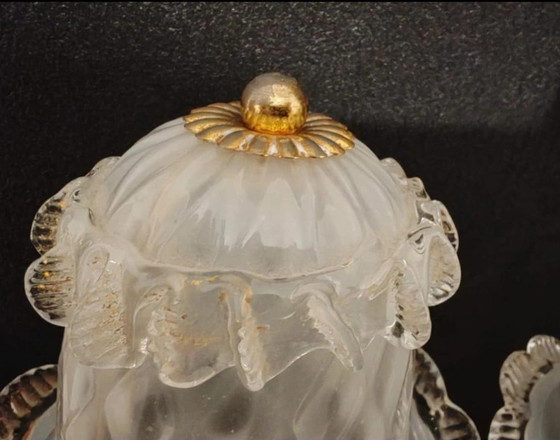 Image 1 of set de lampes  de Murano champignon