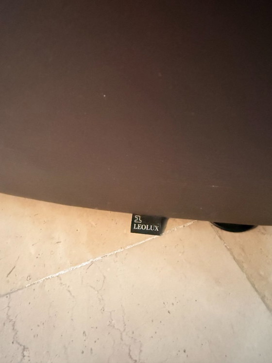 Poltrone in pelle marrone Leolux - set di 2 (foto 7 di 7)