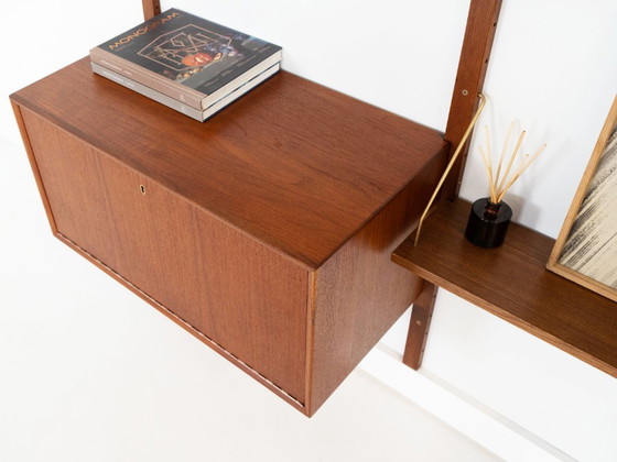Teak Modular Shelving Unit, Danish Design, 1960s, Made in Denmark – Wood (photo 9 of 21)