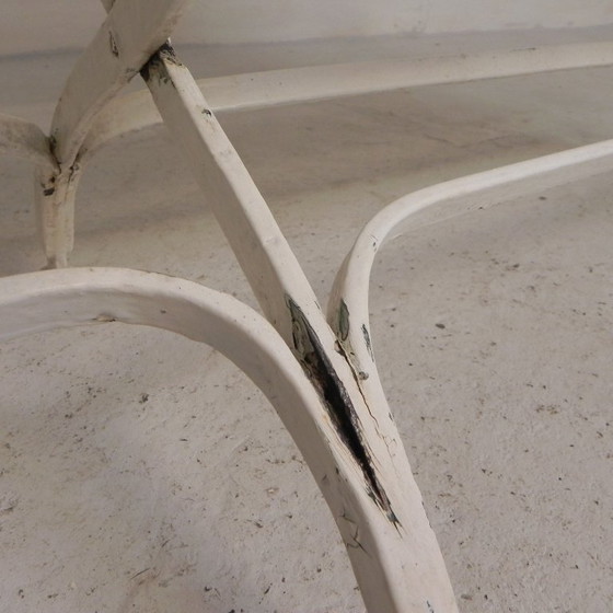 Tuinbank, Lattenbank, Inklapbaar 2 Meter Lang, Jaren 30 – 3-5 zitsbanken, Wood, Iron (photo 22 of 30)