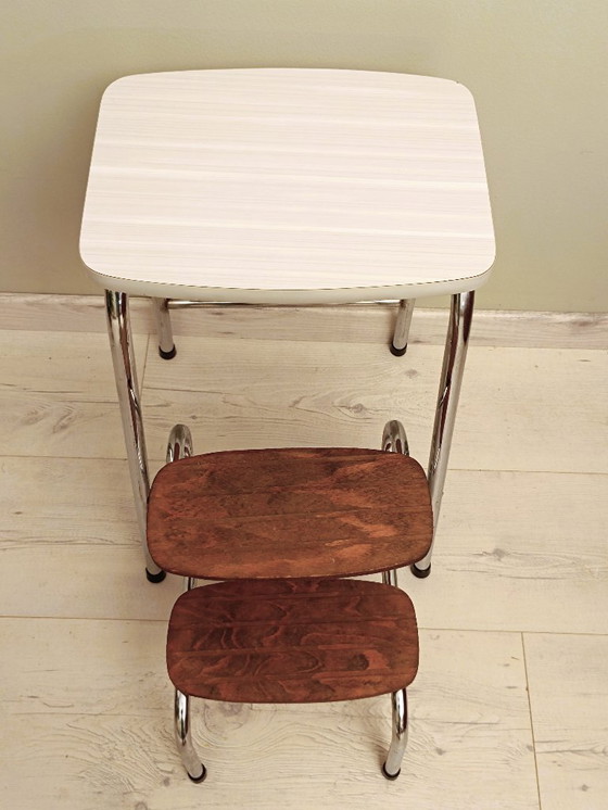 Image 1 of Vintage opstapje uit de jaren 60/70