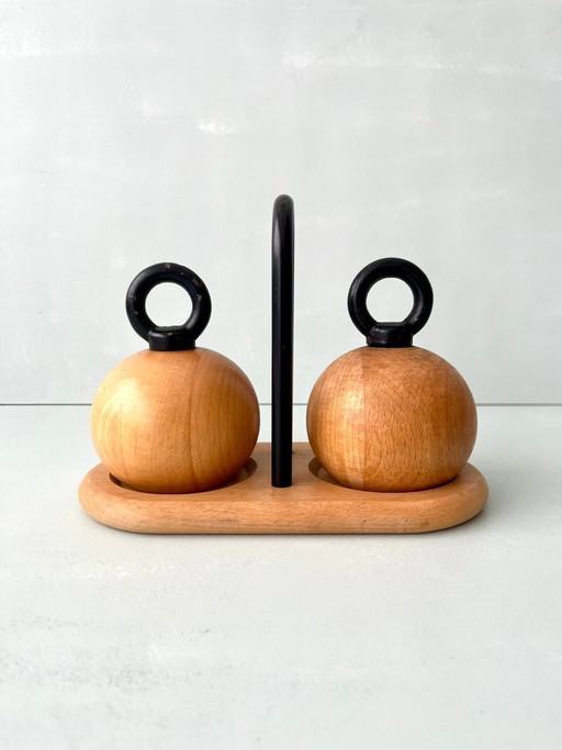 Bodum Ball Boy molinillo de pimienta juego de molinillo de sal Dinamarca diseño danés posmoderno Nissen
