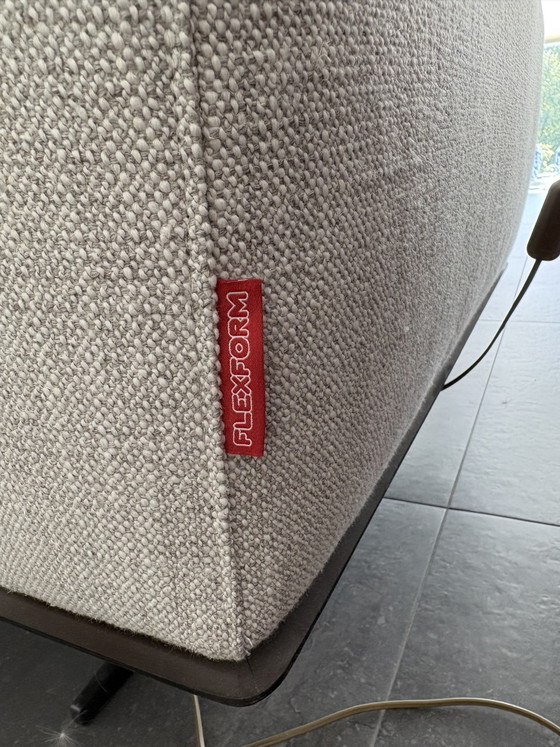 Flexform Softdream Tweezits Bank – Banken, Metal, Textile (photo 5 of 5)