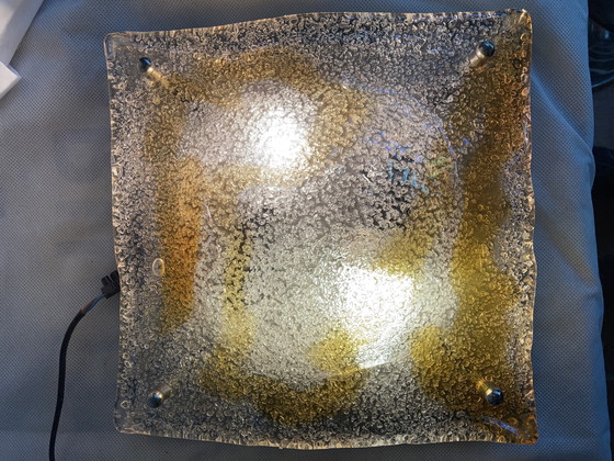 Image 1 of Coppia di applique d'epoca in vetro di Murano