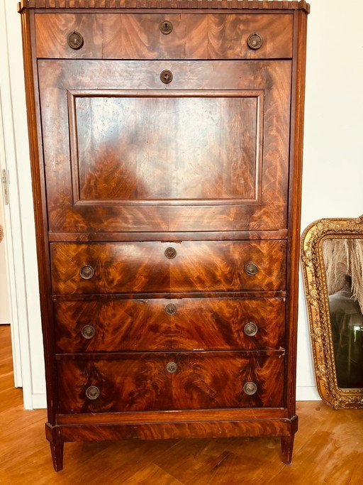 Antiker Sekretär aus Mahagoni