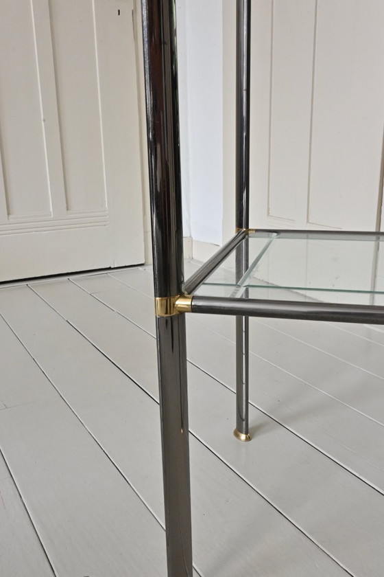 Image 1 of modern 80s side table, Italian design