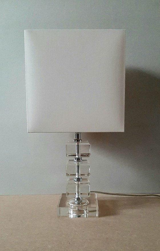 Image 1 of Elegant crystal table lamp