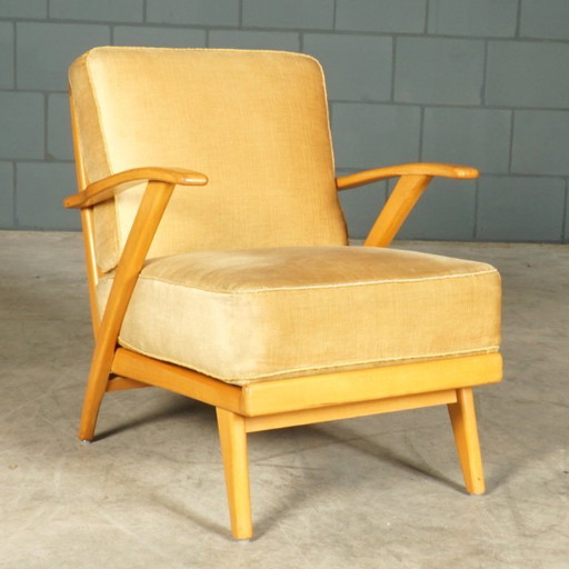 Dänische Lounge-Sessel – Nussbaum – 1960er Jahre