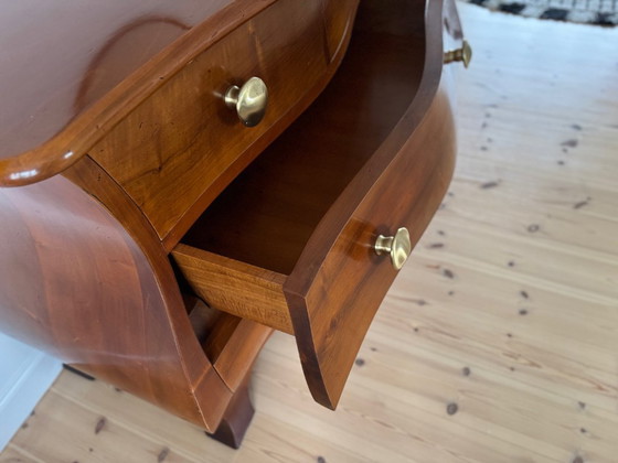 Image 1 of Cassettiere Valenti “Bruselas” – Design di lusso spagnolo 2004 – Dettagli in legno lucidato e ottone