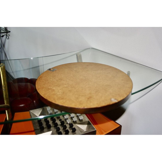 Image 1 of Vintage round copper mirror by Marco Furgeri, 1960