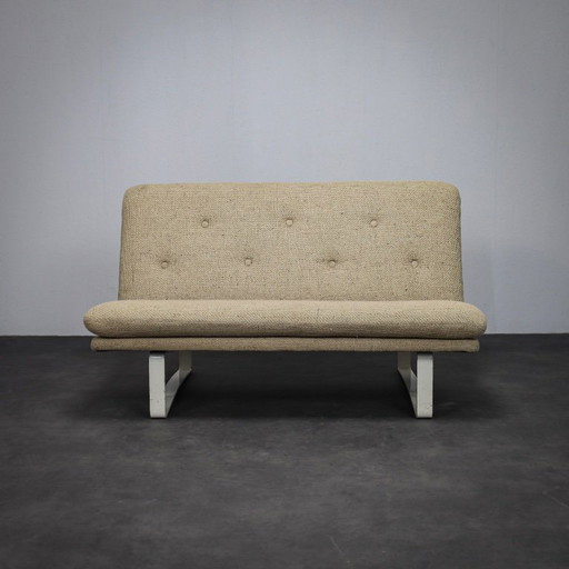 C684 Two-Seater Sofa by Kho Liang Ie for Artifort (1970s)