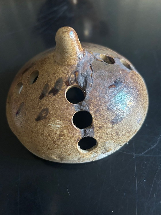 Image 1 of vaso aperto in gres, anni '70