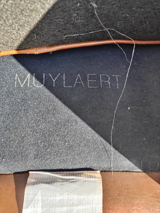 Image 1 of Fauteuil design en cuir de mouton Muylaert