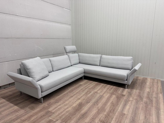 Image 1 of Rolf Benz Vida corner sofa gray new condition