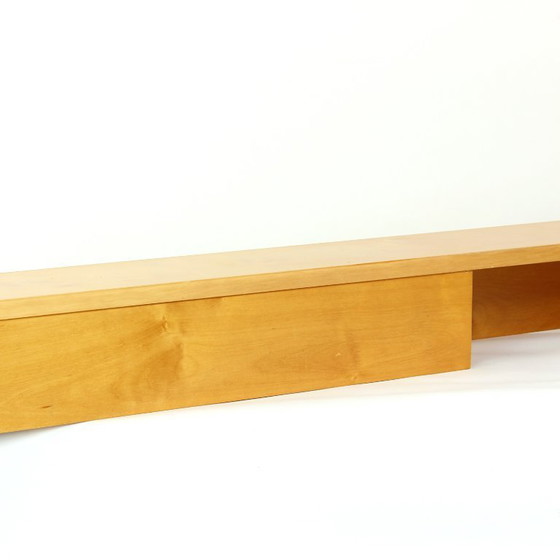 Image 1 of Floating Shelf In Birch By Up Zavody, Czechoslovakia 1986
