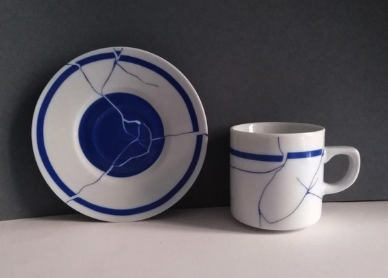 Image 1 of 11x Graf von Hennenerg/Pfister Zeitgenössische Designer/Postmoderne Moderne Kaffeetassen-Set