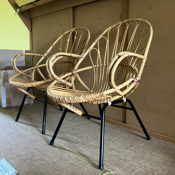 Image 1 of Rohe Noordwolde set 2 style chairs and matching table