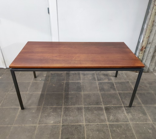 Teak Pastoe-Spectrum Style 60s Table – eettafels, Metal, Wood (photo 2 of 6)