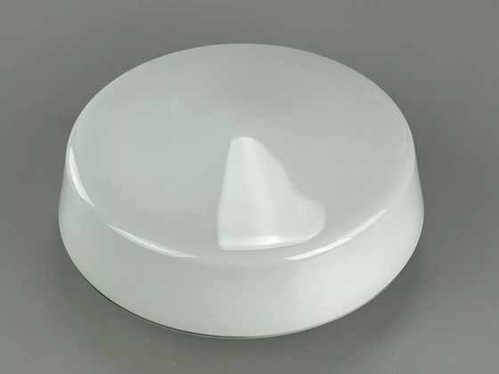 Image 1 of 50er 60er Jahre Lampe Leuchte Plafoniere Milchglas Mid Century Glas Design RZB