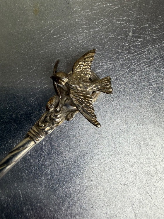Original Silber-Konvolut – 12 Teile – 800/835 Silber & Silberauflage – Sammlerstücke – Besteckkassetten (photo 5 of 24)