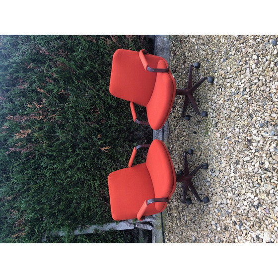 Image 1 of Pair of vintage armchairs by Harcourt for Artifort, 1980