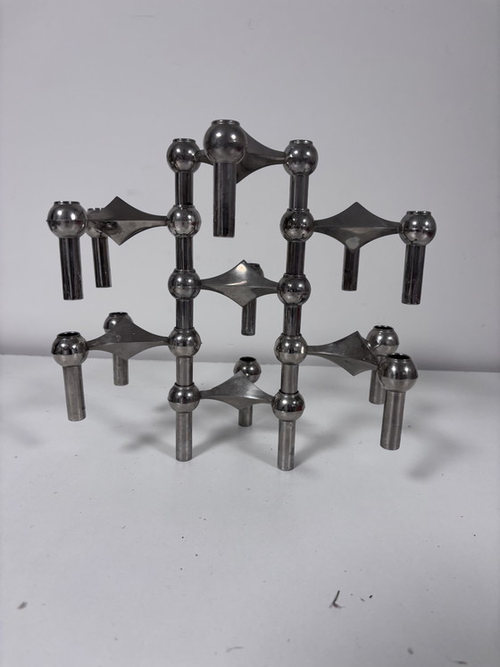 7 Original Stoff Nagel S22 Candle Holders – Metal (photo 5 of 5)