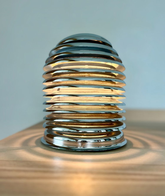 Lampe de table Saturne de Kazuo Motozawa pour Staff – Staff Leuchten, Metal, Chrome (photo 4 of 18)