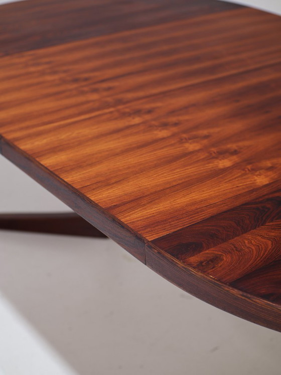 Image 1 of Uitschuifbare eettafel palissander Deens 1960s