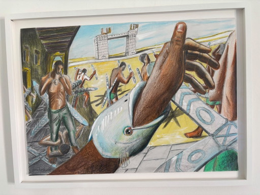 Disegno onirico di Paul Klemann