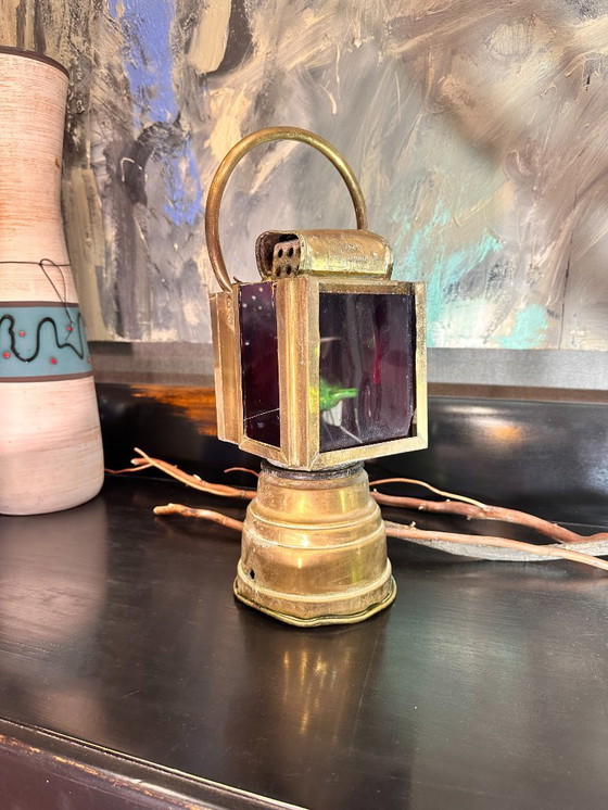 Image 1 of Farol técnico ferroviario État 500, Albert Butin, 20’s - Francia