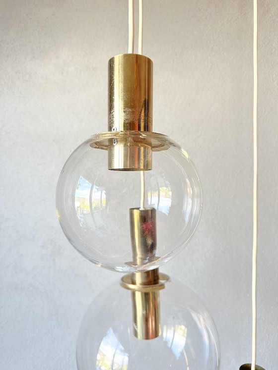 Vintage Glashütte Limburg Cascade Lamp – Pendant lamps, Metal (photo 3 of 15)