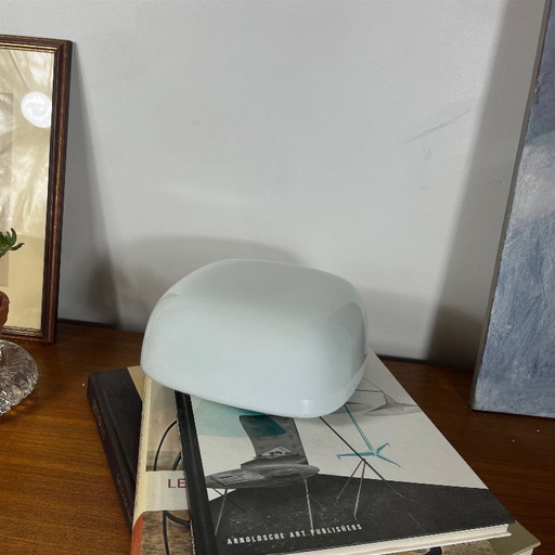 Plafonnier Ou Applique Murale Carré 20 Cm Verre Opaline Blanc