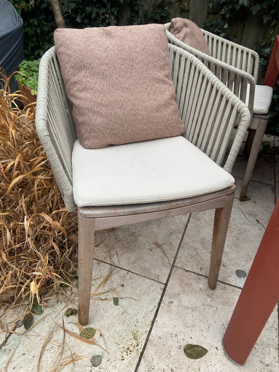 Image 1 of Fermob Mesa Ribambelle XL y 4 sillas MOOD Tribu 