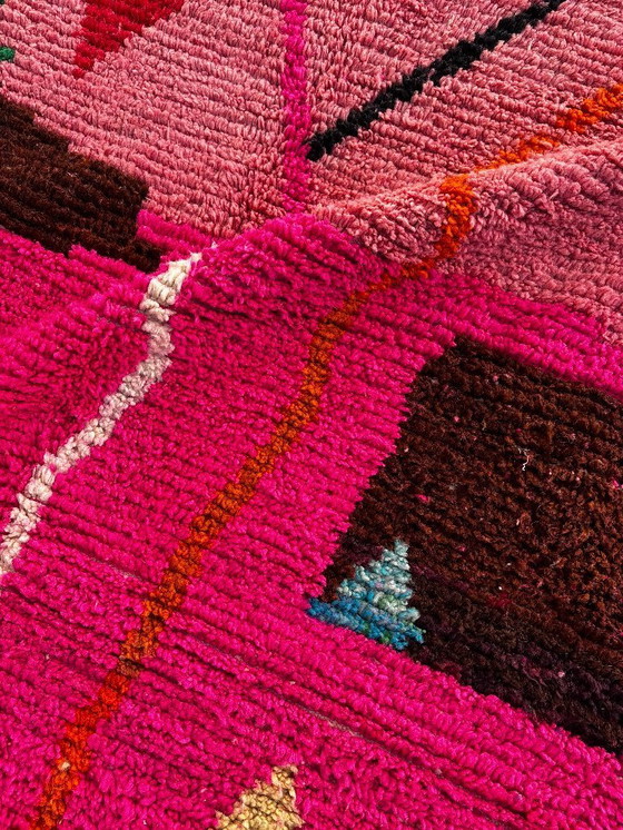 Image 1 of Colorful Moroccan Berber Rug 190x300 cm– Handwoven Boujad Wool Carpet