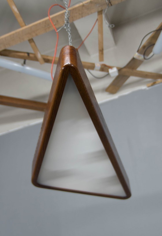 Image 1 of Mid-Century-Pendelleuchte von ULUV, 1960er Jahre – Restauriert