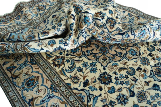 Image 1 of Handgeknüpfter Kashan Kork Orientteppich – 341 x 240 cm