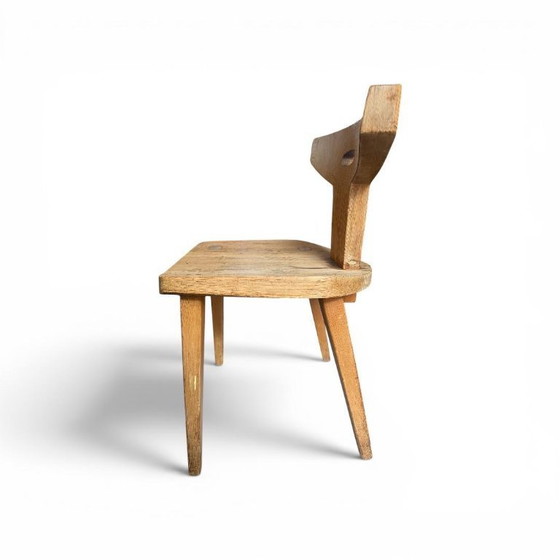 Sedia vintage in rovere disegnata da Jacob Kielland-Brandt per I. Christiansen, Danimarca anni '60 (photo 2 of 10)