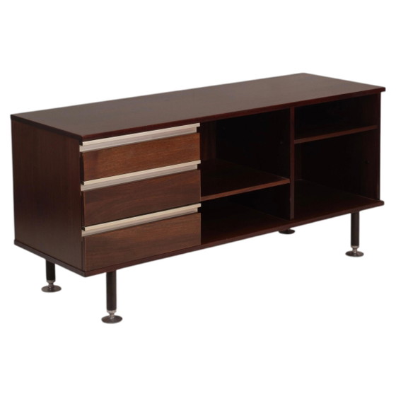 Low cabinet Pitagora by Renato Venturi and Ennio Fazioli for MIM, 1960 – MIM Roma, Metal, Mid Century Modern (photo 7 of 26)