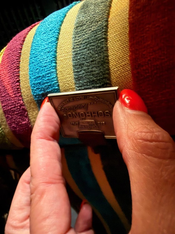 Schröno Vintage Sofa – Etro-Inspired Upholstery – Statement Design – Fauteuils, Textile (photo 5 of 7)
