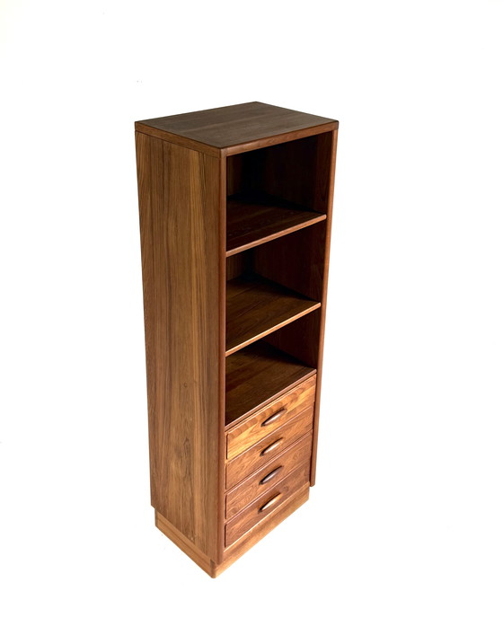 Image 1 of Bibliothèque vintage en teck, Dyrlund '70