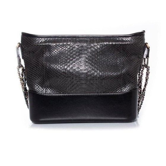 Image 1 of Borsa Chanel Gabrielle media in pitone