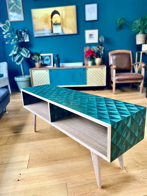 Diamond Coffee Table – Wood (photo 4 of 9)