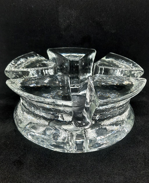Porte-lampions Walther unique - Elégance en verre