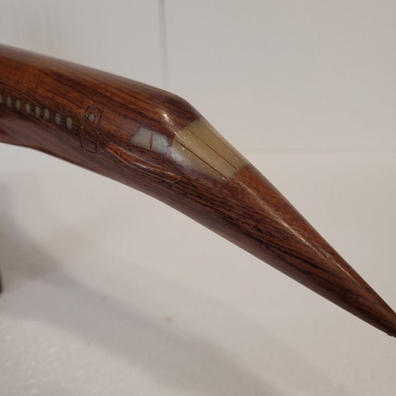 Image 1 of Modello di aereo "Concorde", legno, f. s. XX - Inghilterra