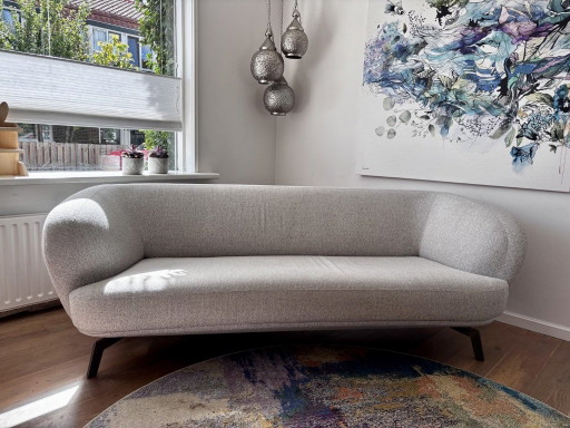 Leolux Flint 3-Sitzer-Sofas – 2 Stück – bankstel, Textile