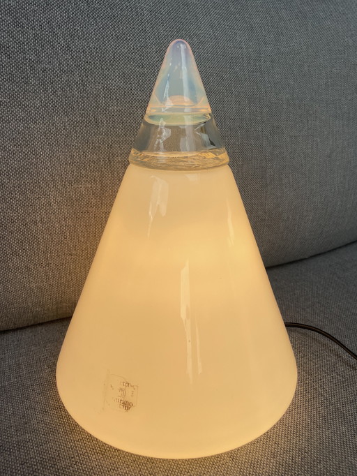 MURANO Lampe en verre Leucos "RIO" Designer GIUSTO TOSO Made by LEUCOS