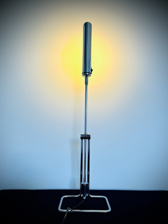 Image 1 of Abo Randers - Minimalist Chrome pendulum Vintage Desklamp