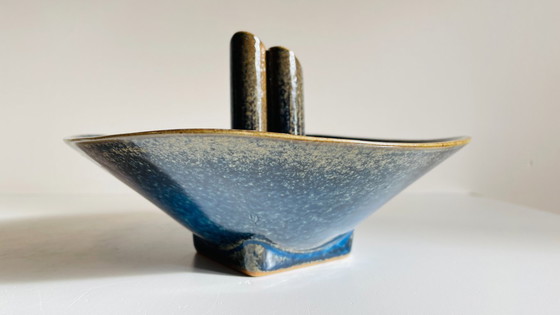 Image 1 of Vaso in ceramica geometrica vintage